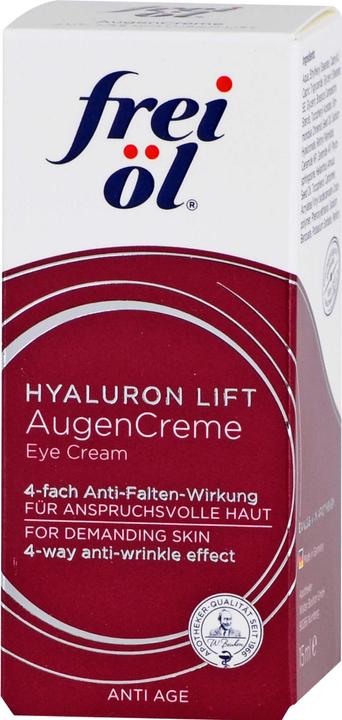 Actual product image Frei Öl Anti Age Hyaluron Lift Eye Cream, 15 ml CRE (Crème, 15 ml)