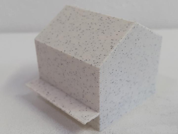 Produktbild 3d-printerstore.ch PLA Special BestValue 1.75mm Stone Like grey 1kg (PLA, 1.75 mm, 1000 g, Grau)
