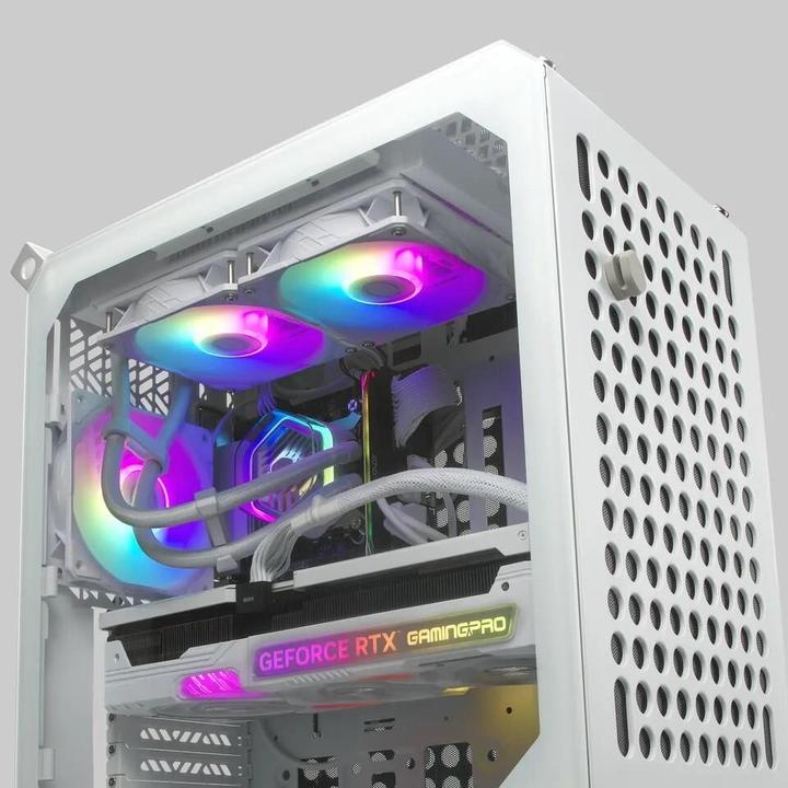 Image du produit Cooler Master MLX-D24M-A25PZ-RW MasterLiquid 240 Atmos ARGB, 4 broches, 2x 120mm, 690-2500 RPM