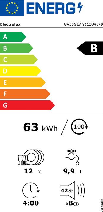 Energie-Label Electrolux GA55GLV