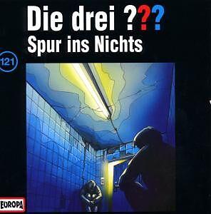 Actual product image The three DREI FRAGEZEICHEN 121 - Trace into nothingness (Marx, Andre, German)