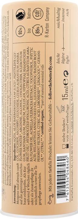 Immagine prodotto Farfalla Siero ai principi attivi dei fiori d'arancio C+ (15ml) (15 ml, Tonico per il viso)
