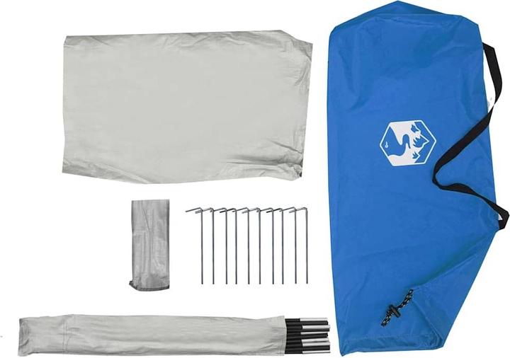 Produktbild VidaXL Strandzelt 185T Taft (Strandzelt + Strandmuschel, 2.10 kg)
