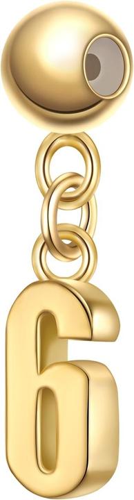 Immagine prodotto Glanzstücke München Ciondolo da donna numero 6 - 36898 (Argento)