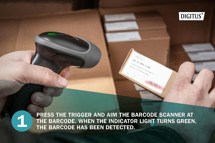 Produktbild Digitus DA-81002 (QR-Code, 1D-Barcodes, 2D-Barcodes)