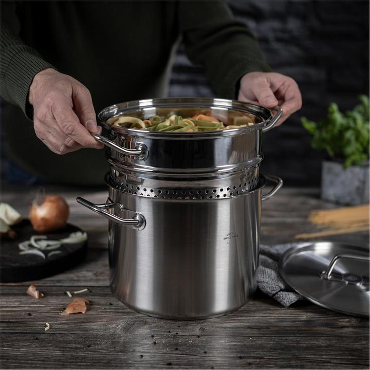 Actual product image Kuhn Rikon Montreux (22 cm, Pot, Stainless steel)