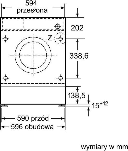 Produktbild Bosch Hausgeräte Serie 6 Fronlader Waschmaschine8 kg 1200 Um, C (8 kg, Links)