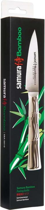 Image du produit Samura BAMBOO couteau de cuisine universel 3.2"/ 80mm from AUS 8 acier japonais 59 HRC (8.50 cm)