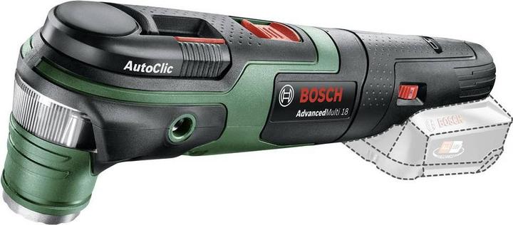 Actual product image Bosch Home & Garden AdvancedMulti 18 without battery and charger