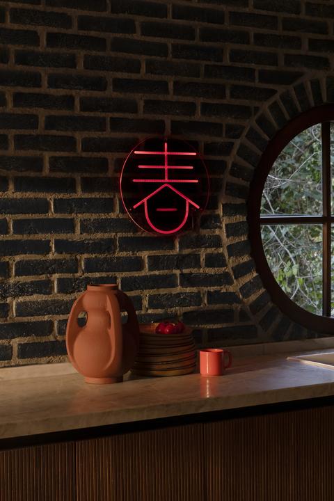 Produktbild Dutchbone Sya Spring Neon Wall Light