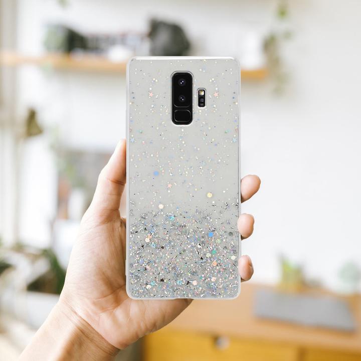 Produktbild Cadorabo TPU Cover funkelnder Glitter (Samsung Galaxy S9+)