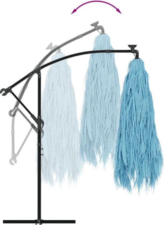 Actual product image VidaXL Parasol with mast (2.69 m)