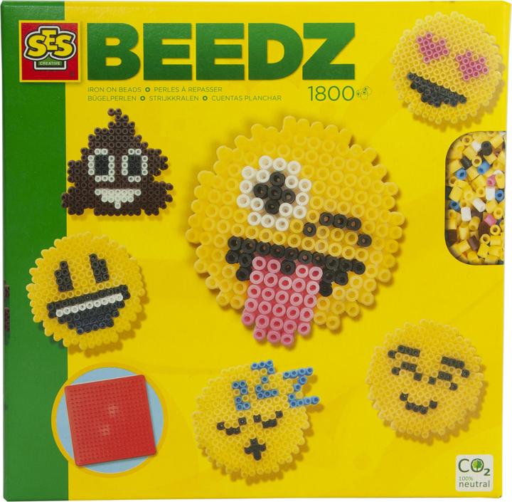 Actual product image Ses Ironing beads emoticons