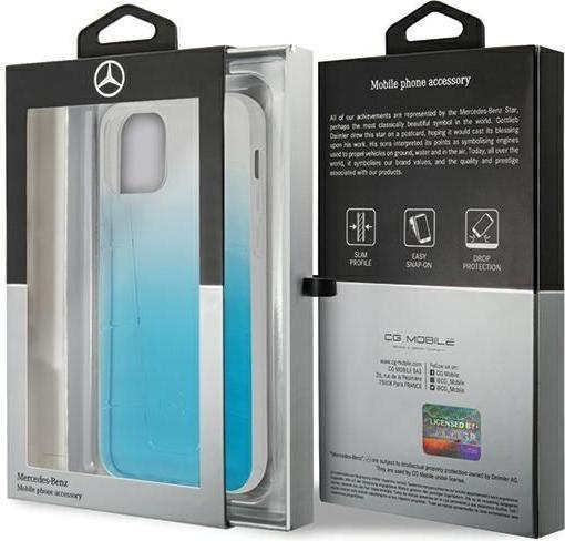 Produktbild Mercedes MEHCP12LCLGBL iPhone 12 Pro Max 6.7 "blue / blue hard case, clear line (Apple iPhone 12 Pro Max)
