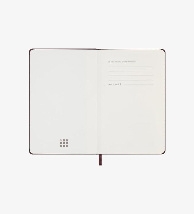 Image du produit Moleskine Classic Planner (A6, Couverture rigide, Anglais)