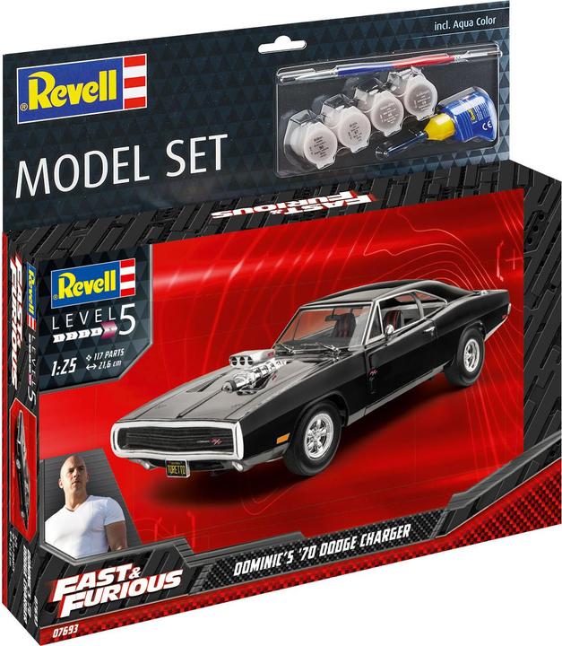 Image du produit Revell Set modèle FF Dominics 1970 Dodge Charger