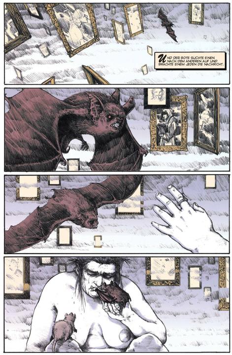 Actual product image Panini Sandman Deluxe (German, Neil Gaiman, Bill Sienkiewicz, Milo Manara, Frank Quitely, Bryan Talbot, 2019)