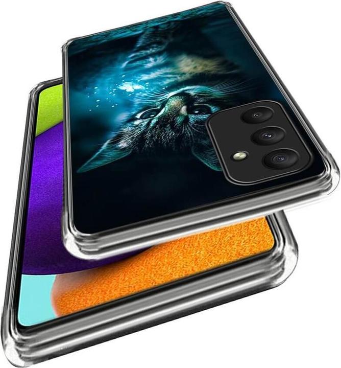 Actual product image Cover-Discount Galaxy A35 - Cover Handyhülle mit stilvollem Motiv (Samsung Galaxy A35)