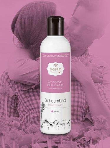 Produktbild Sidefyn Cosmetics Schaumbad - BERUHIGENDE BLUMENWIESE (200 ml, Schaumbad)