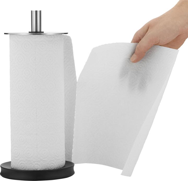 Produktbild WMF Küchenrollenhalter stehend Küchenpapierhalter 32cm Depot Edelstahl Silikonfüsse