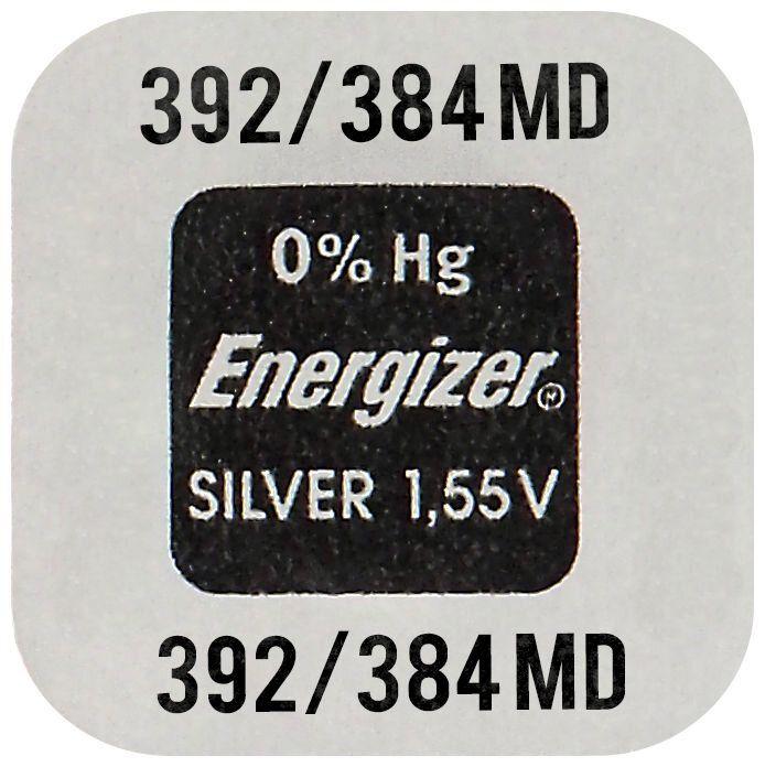 Actual product image Energizer 392/384 (SR41) - 10 Uhrenbatterien (10 pcs., LR41, 44 mAh)