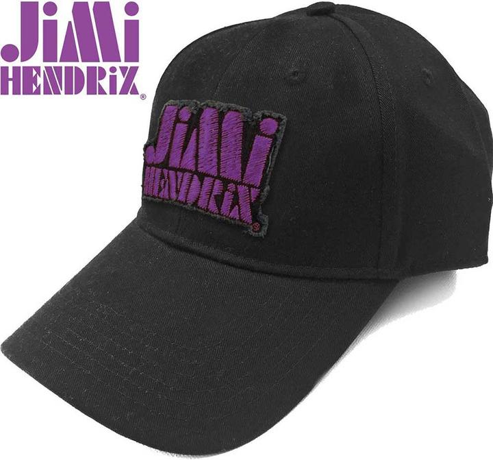 Actual product image Jimi Hendrix JimiHendrix Purple Stencil Logo Baseball Cap