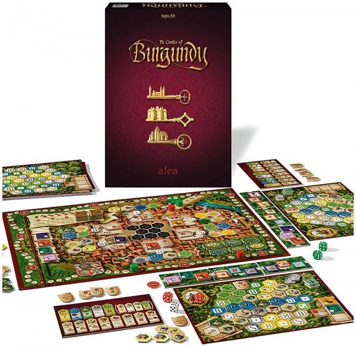 Actual product image Ravensburger The Castles of Burgundy (German)