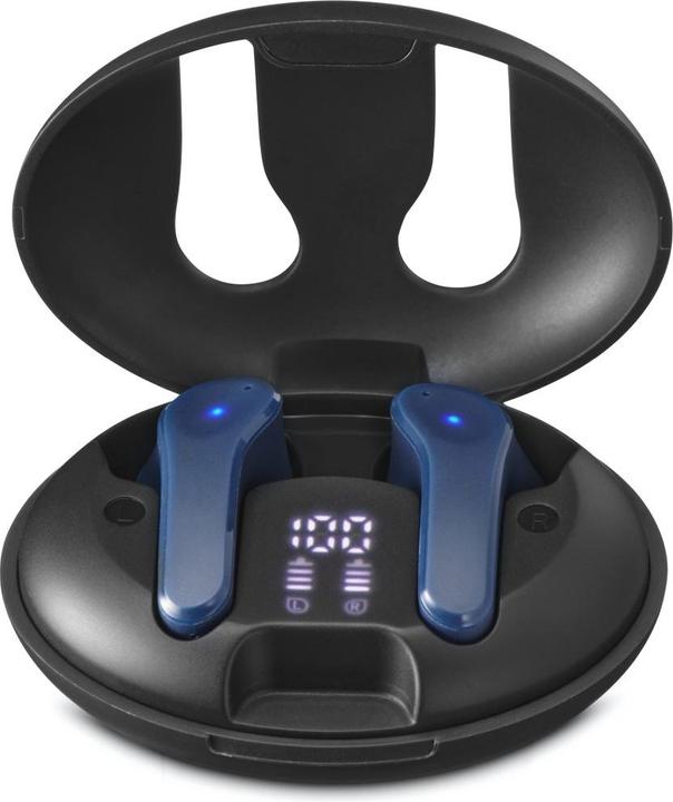 Image du produit Hama Écouteurs Bluetooth® Spirit Unchained, True Wireless Earbuds, ENC, FC, BL (ANC, 16 h, Sans fil)