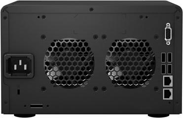 Actual product image Synology Disk Station DS1010+, NAS enclosure for 5 hard drives
