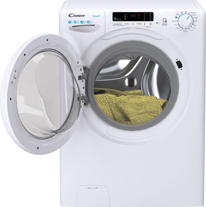 Produktbild Candy Smart CSS4372DW4111 Frontlader 7Kg Waschmaschine (7 kg, Links)