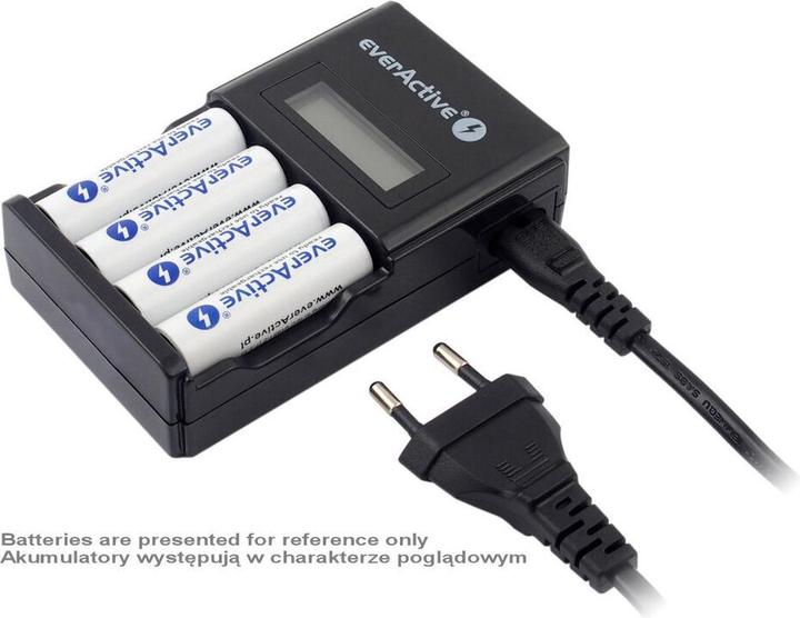 Actual product image Everactive NC450B battery charger Household battery AC (1 pcs., AAA, 2000 mAh, Battery + charger)