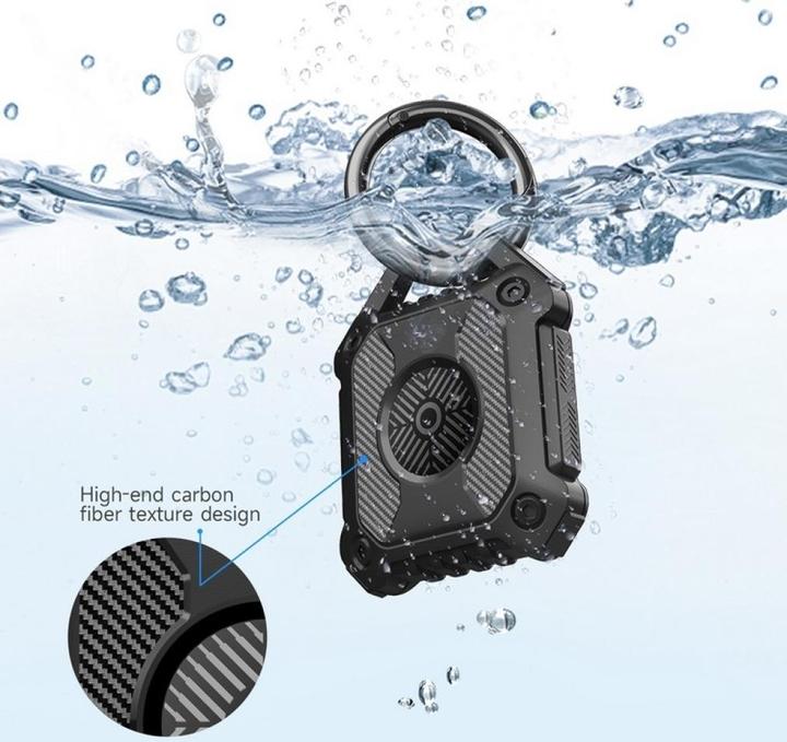 Immagine prodotto Screenguard Custodia impermeabile Apple Airtag Rugged con anello portachiavi