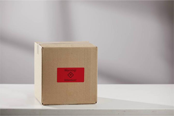 Produktbild Dymo LW-Versand-/Namensschild-Etiketten ROT, 220 Etiketten