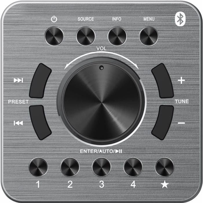 Image du produit Kenwood CR-M10DAB (DAB+ DAB, FM, Bluetooth)