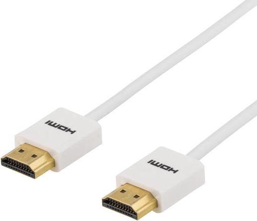 Actual product image Deltaco HDMI cable 1.4 cable A ha 2m tunn vit (2 m, HDMI)