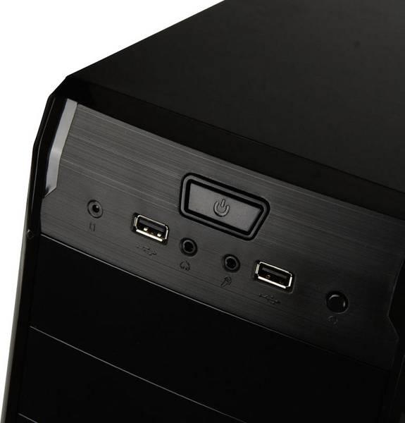 Actual product image AeroCool V3X Black Edition (ATX, mATX)