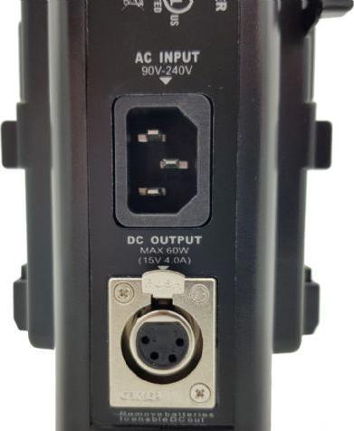 Immagine prodotto Rolux Caricabatterie doppio RL-2KS per batterie V-Mount (1 pz., Batteria + Caricabatterie)