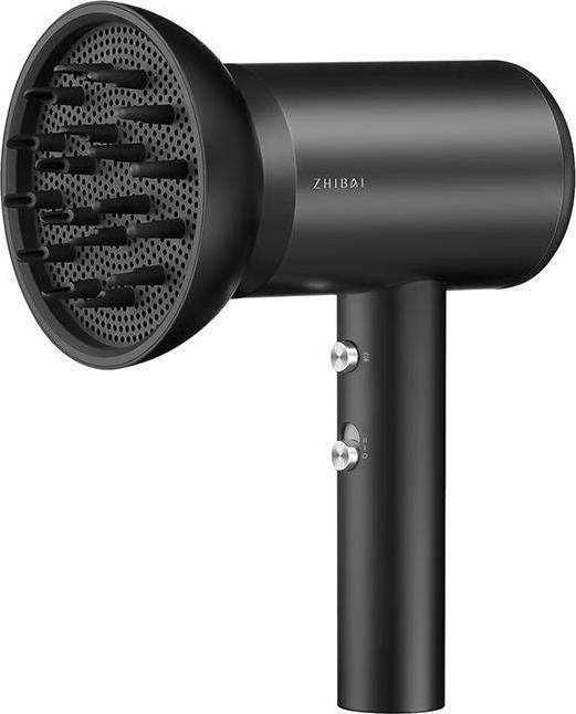 Actual product image Zhibai Hair dryer with ionisation HL321 (black)