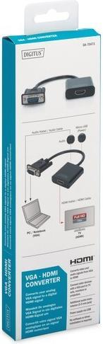 Produktbild Digitus VGA zu (Micro USB, VGA, HDMI, 4.50 cm)