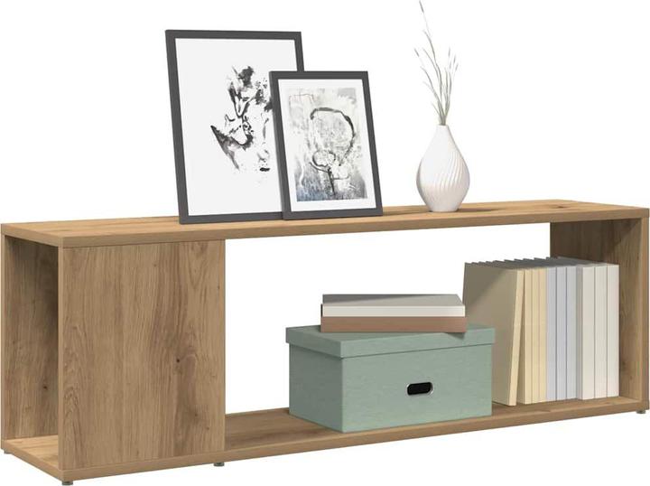 VidaXL TV Schrank Lowboard Fernsehschrank Fernsehtisch TV Möbel Artisan-Eiche (100 x 24 x 32 cm)