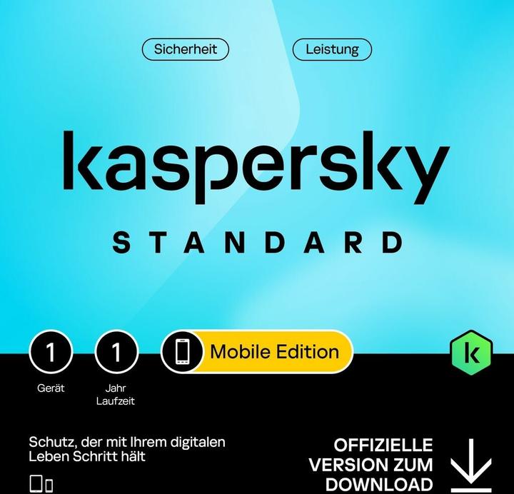 Kaspersky Appareil mobile (1 PC) (1 Utilisateur, 12 mois)