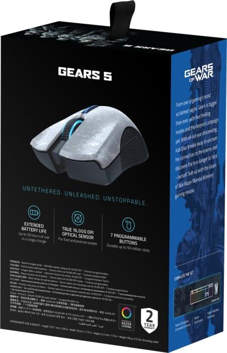 Image du produit Razer Mamba Gears of War 5e édition (Sans fil, Filaire)