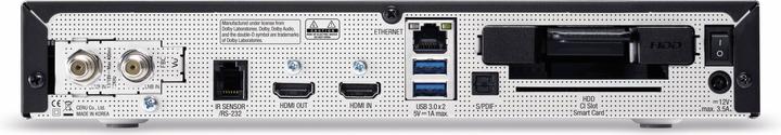 Actual product image Vu+ Uno 4K SE (4 GB, Twin DVB-S2, CI Shaft)