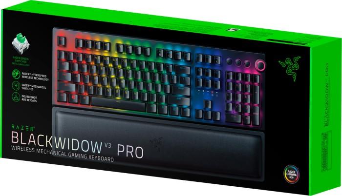 Produktbild Razer BlackWidow V3 Pro (US, Kabelgebunden, Kabellos)