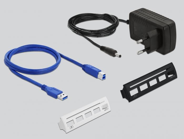 Actual product image Delock 61898 (USB-B, 5 Ports)