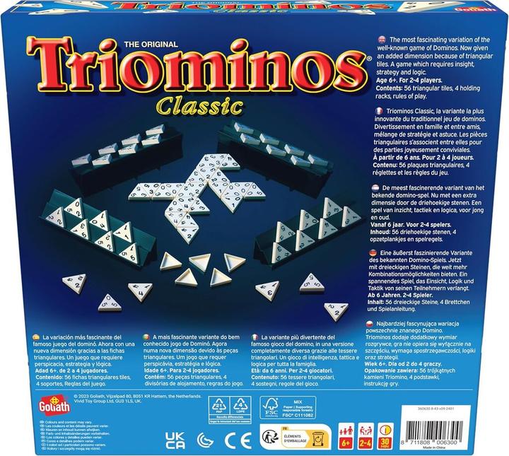 Produktbild Goliath Toys Triominos Classic (Deutsch, Französisch, Italienisch, Englisch)
