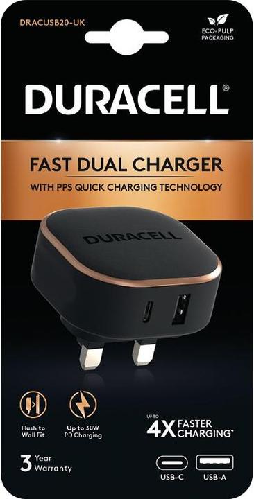 Produktbild Duracell Mobile Device Charger Black