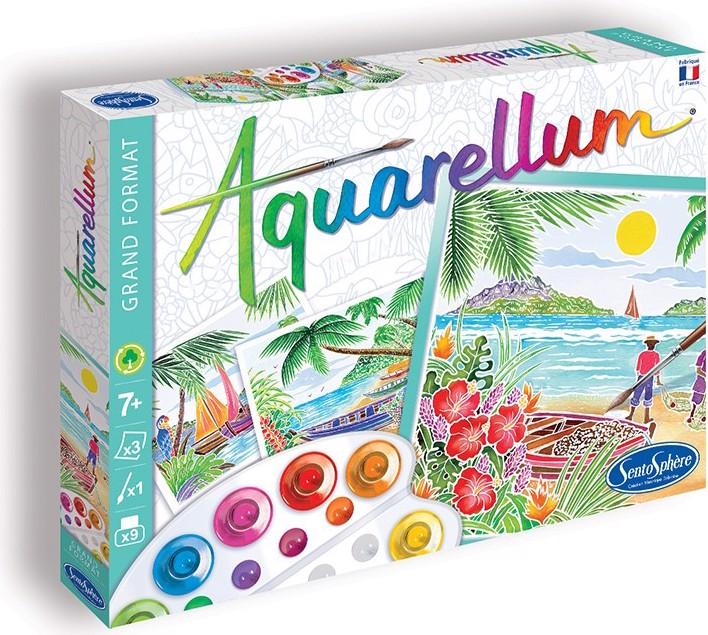 Sentosphere Aquarellum Gm 3T Paysages Tropicaux
