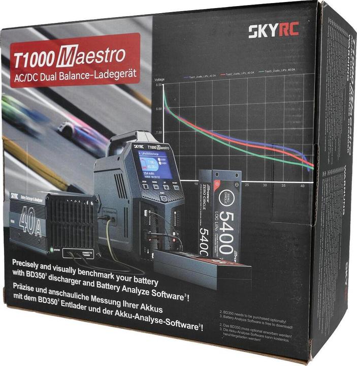 Immagine prodotto SkyRC Charger T1000 Maestro