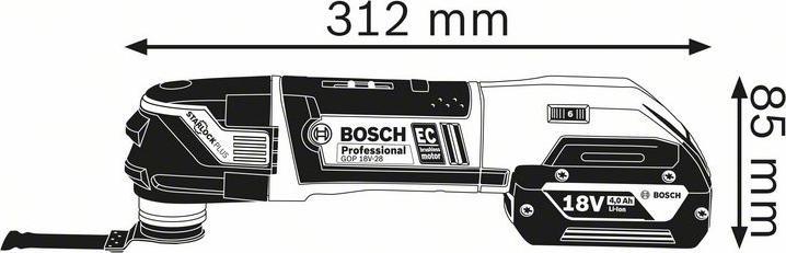 Produktbild Bosch Professional Gop 18v-28